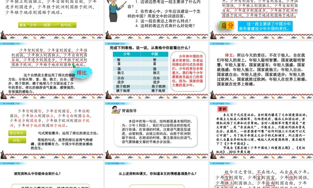 部编版语文五年级上-13 少年中国说（节选）.pptx