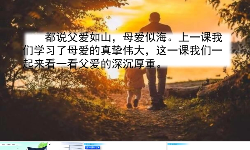 部编版语文五年级上-19 父爱之舟.pptx