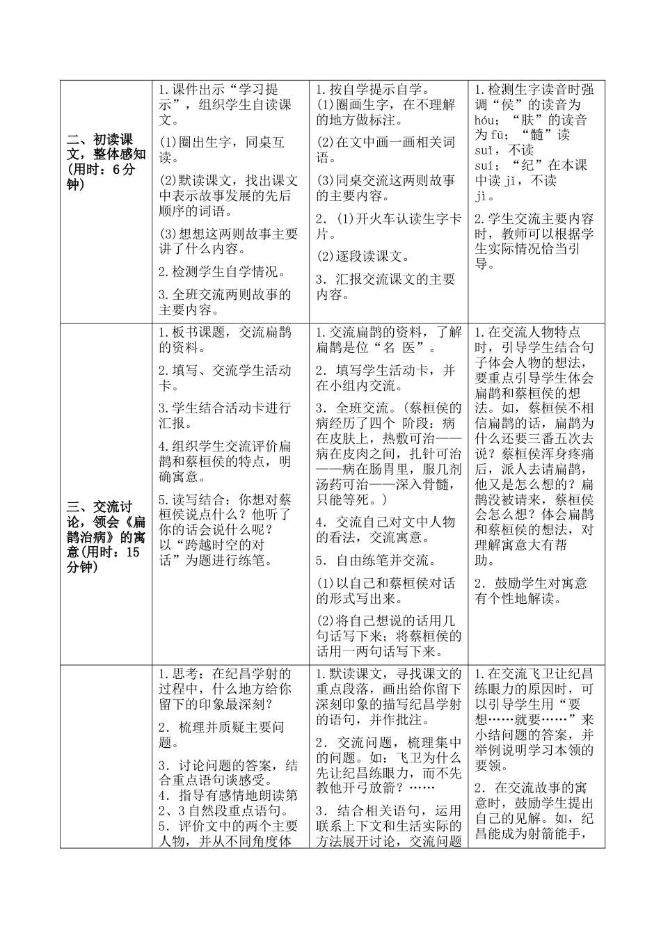 新部编版语文四年级上册-《故事二则》导学案.docx_第2页