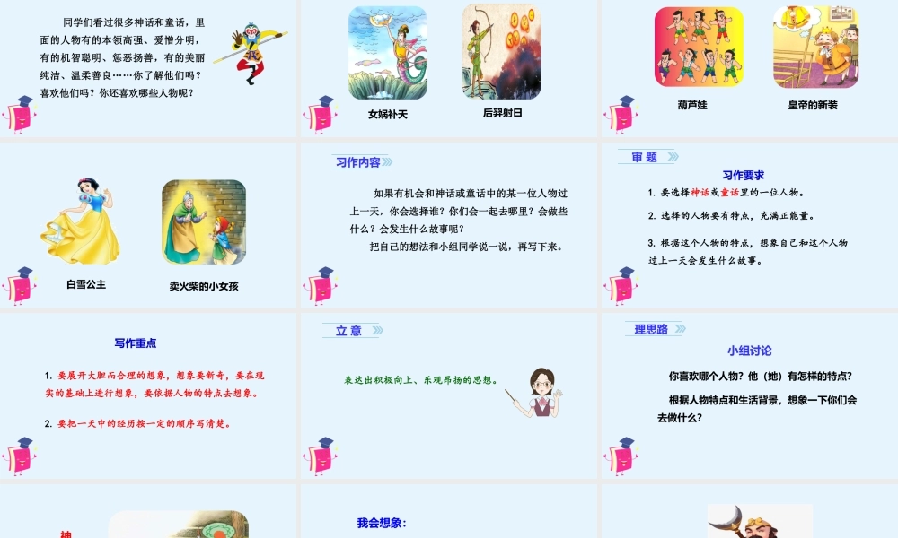 2025统编版四年级上册（教学课件）习作四  我和 _____过一天.ppt