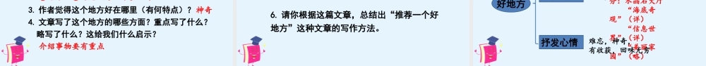 2025统编版四年级上册（教学课件）习作一     推荐一个好地方.ppt