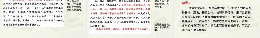 2025统编版四年级上册范文1：妙趣横生的小小“动物园”.pptx