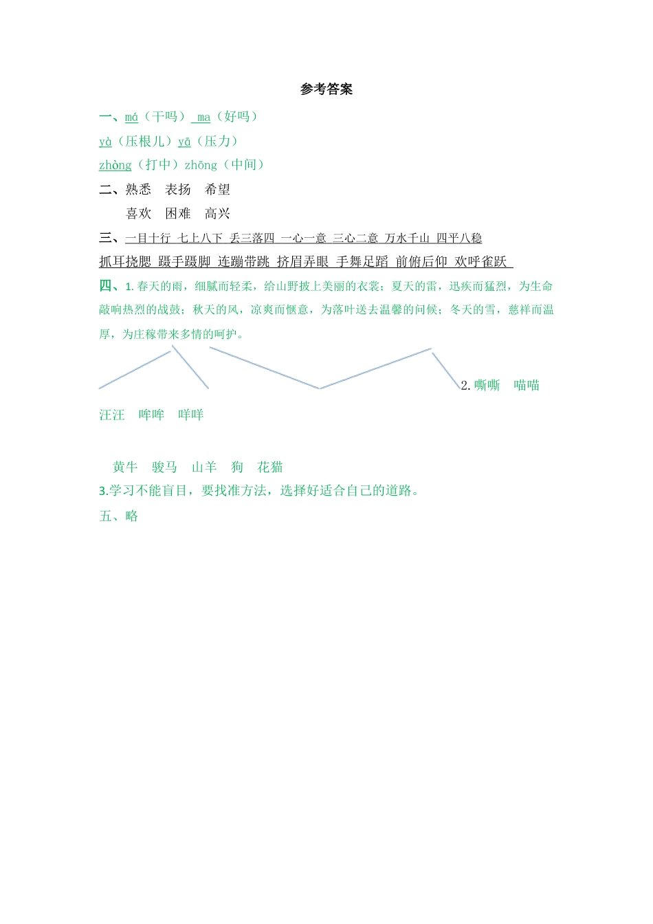 语文三年级上-课时练习卷-14  不会叫的狗.docx_第2页