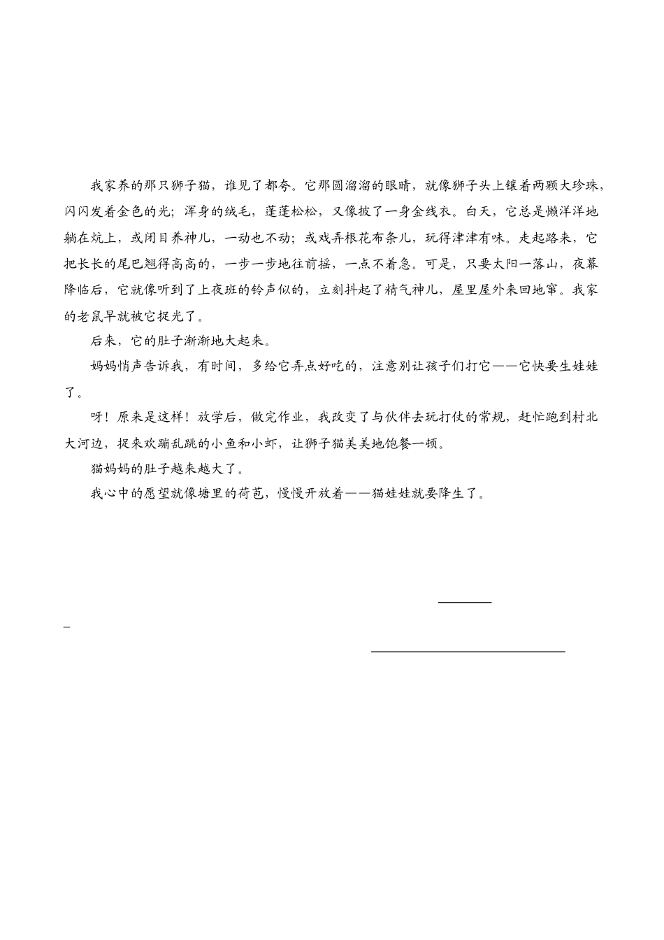 三年级上册-语文专项复习-类文阅读-22 读不完的大书.docx_第1页