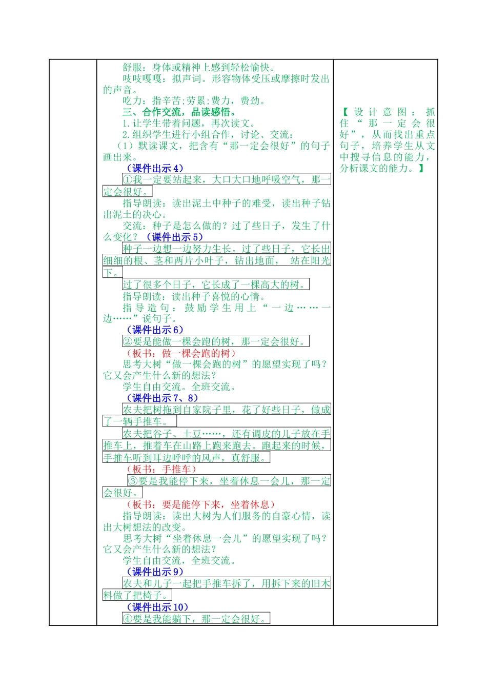 语文三年级上册-9 那一定会很好 教案.docx_第2页