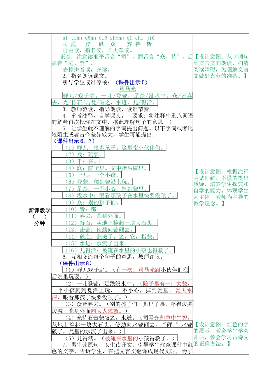 语文三年级上册-24 司马光 教案.docx_第2页