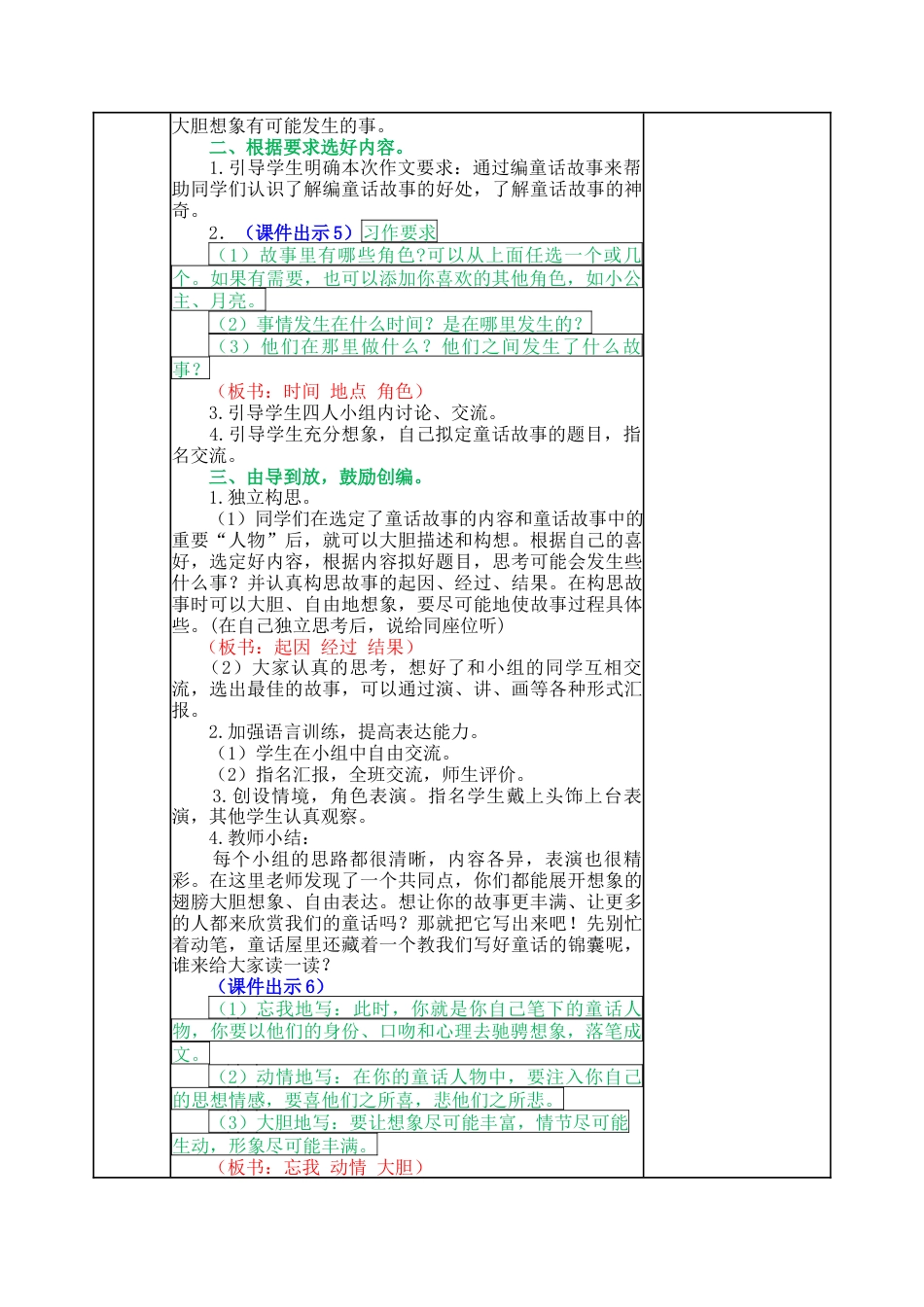 语文三年级上册-习作：我来编童话 教案.docx_第2页