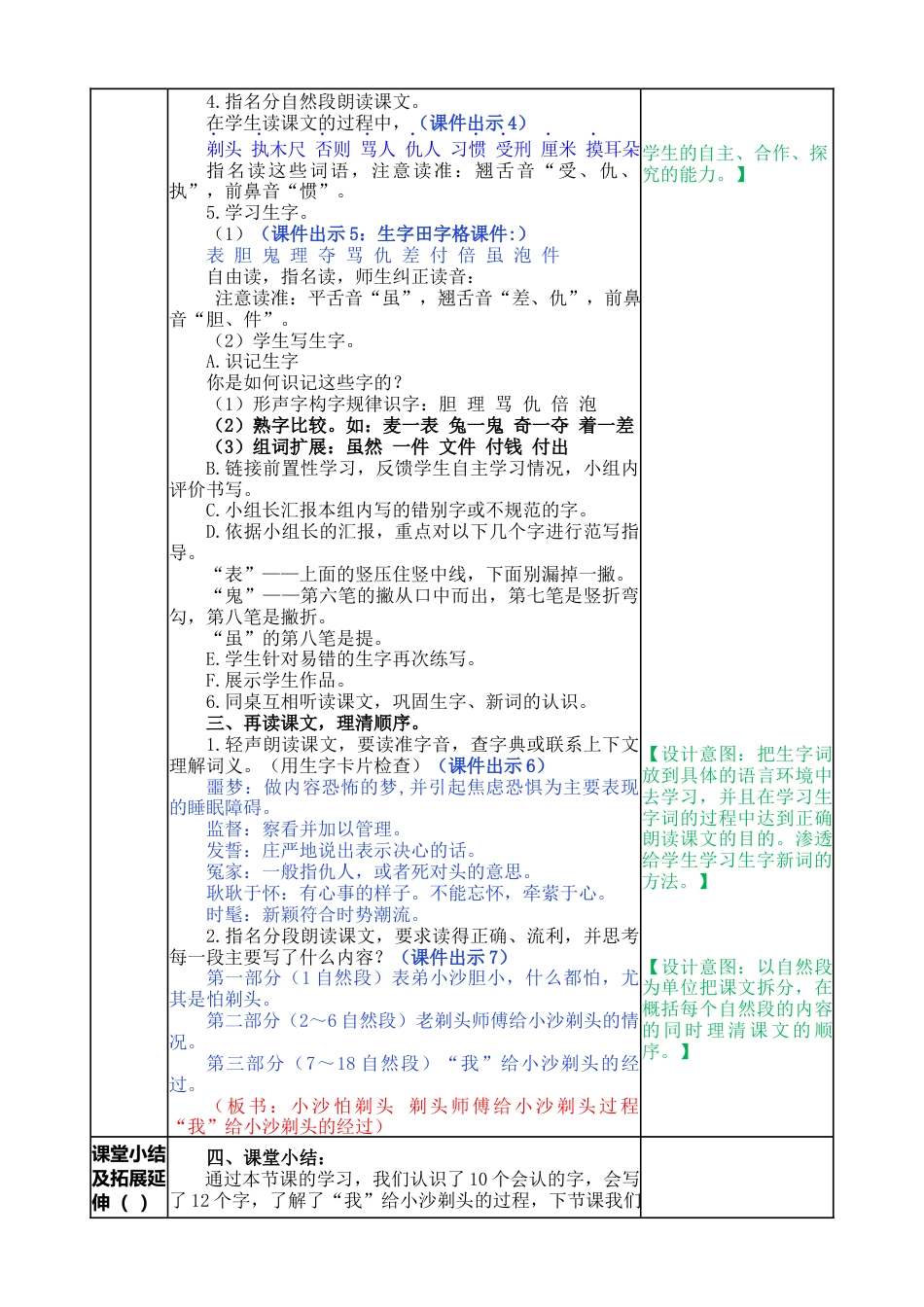语文三年级下册-19 剃头大师教案.docx_第2页