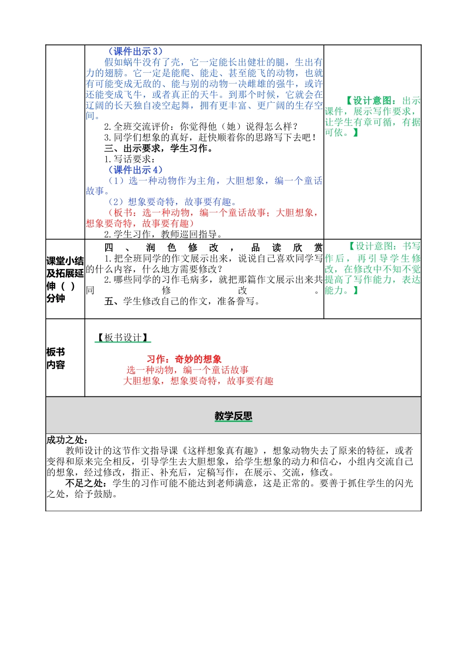 语文三年级下册-习作：这样想象真有趣教案.docx_第2页
