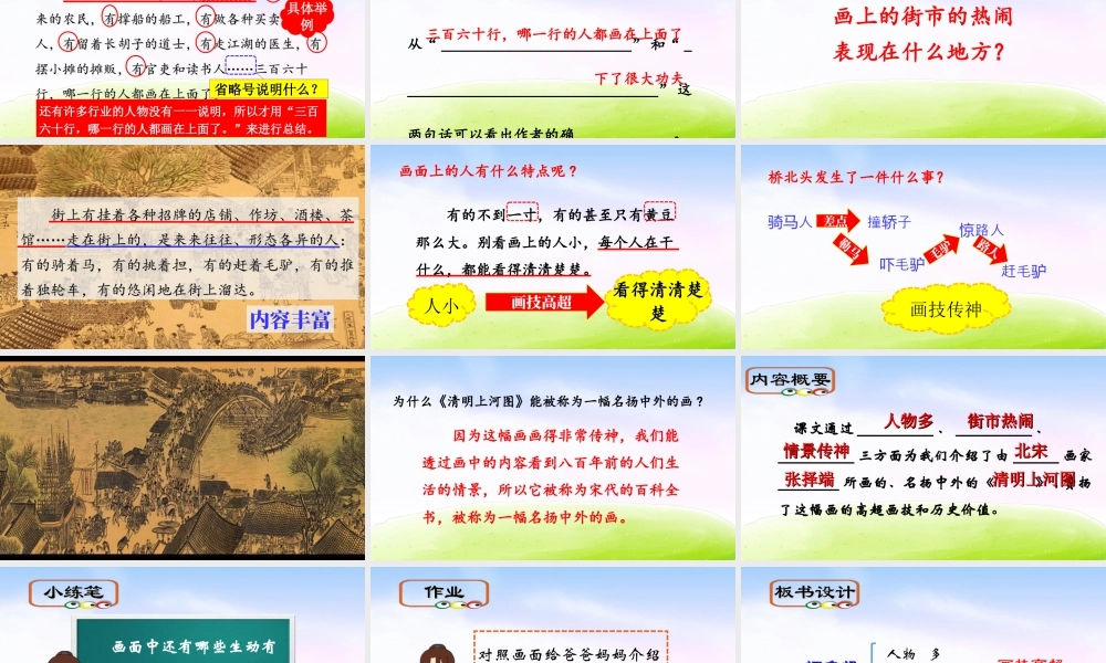 三年级上册语文课件（精品·课堂教学课件）12 一幅名扬中外的画.ppt