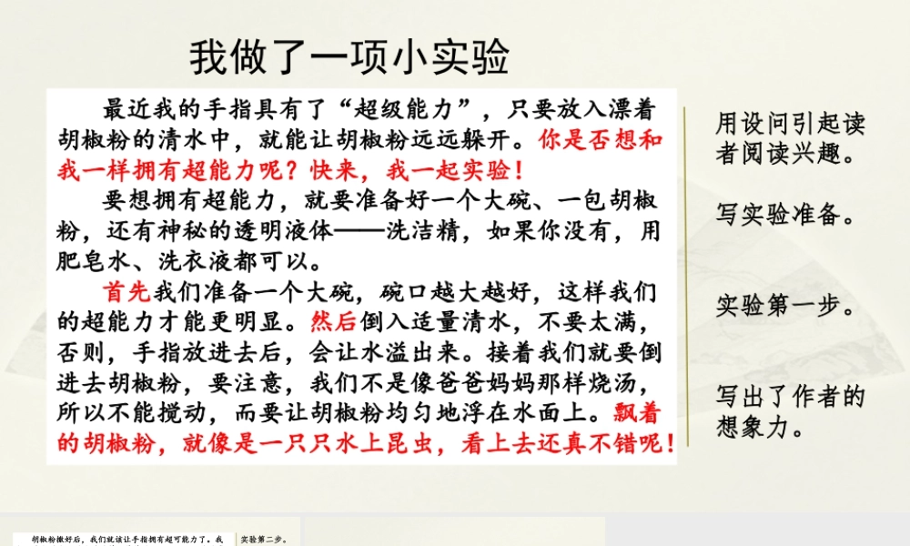三年级上册语文课件范文1：我做了一项小实验.pptx