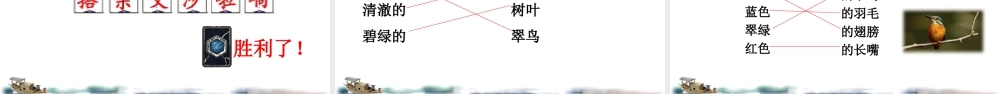 语文三年级上册-课时15 搭船的鸟.pptx