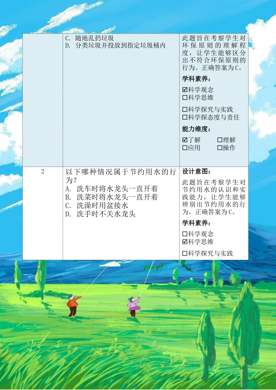 第十四讲第二课时《把我们的星球建成和睦的大家庭》（作业设计）-《习近平新时代中国特色社会主义思想学生读本（小学高年级）》.docx_第3页
