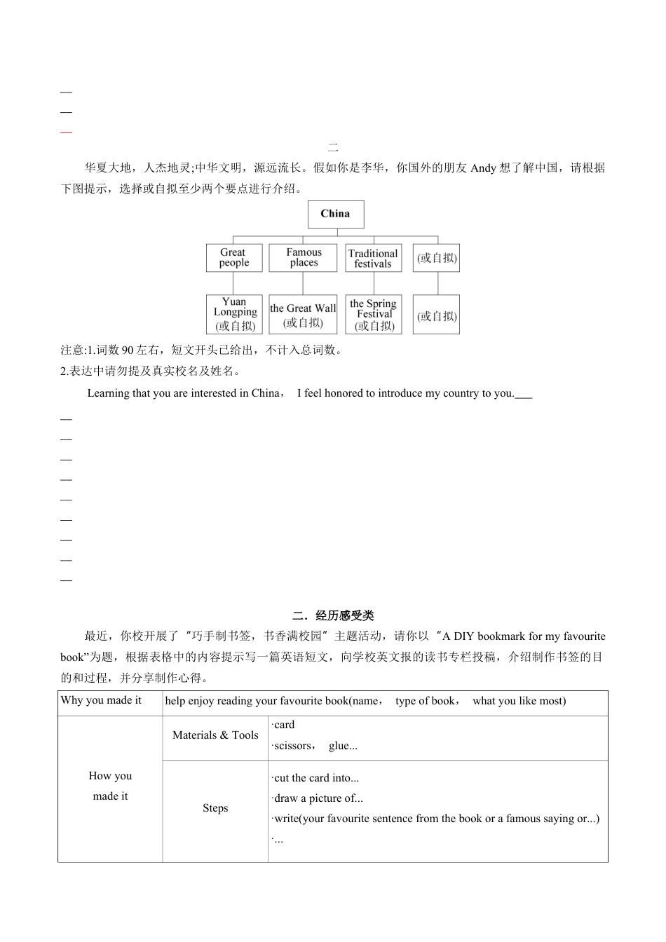 专题10 书面表达 （原卷版）.docx_第2页