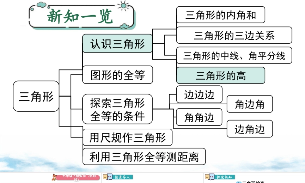 北师大（2025）数学七年级下-4.1 第4课时  三角形的高.pptx