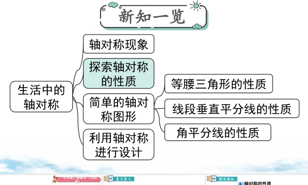 北师大（2025）数学七年级下-5.2 探索轴对称的性质.pptx