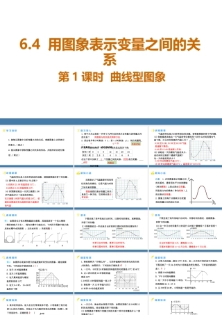 北师大（2025）数学七年级下-6.4 用图象表示变量之间的关系 第1课时 课件（共17张PPT）.pptx