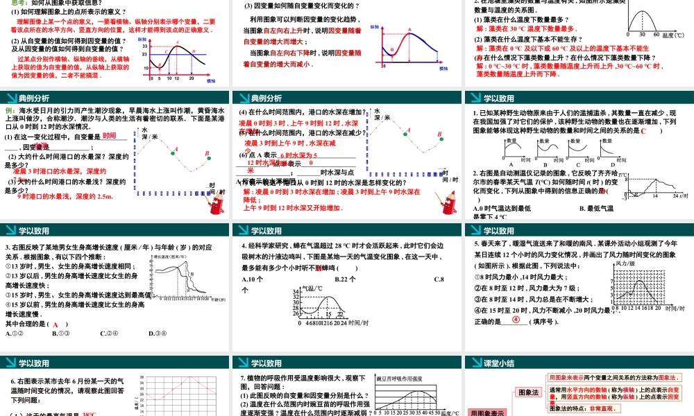 北师大（2025）数学七年级下-6.4用图象表示变量之间的关系第1课时（同步课件).pptx