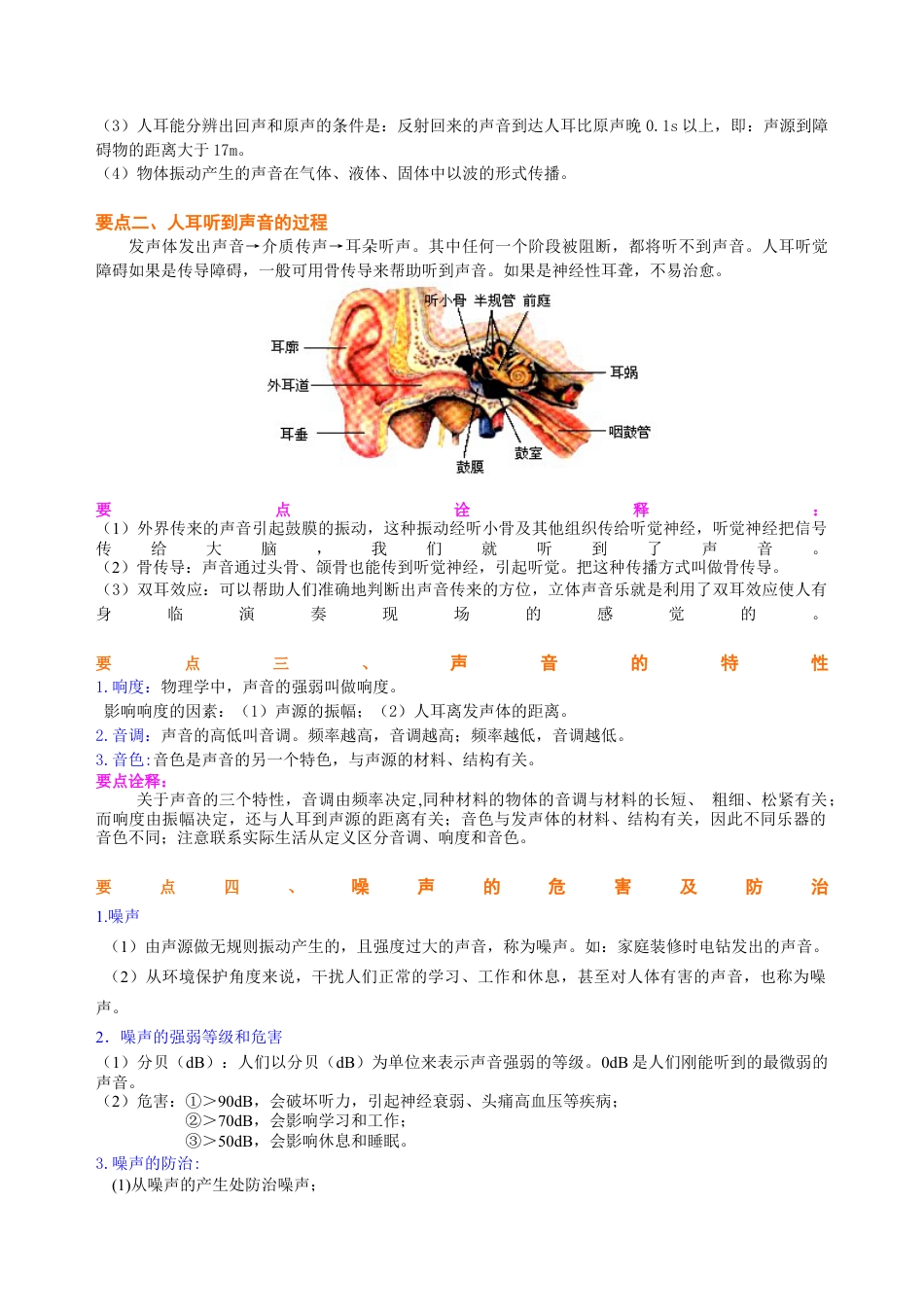 《声的世界》全章复习与巩固（提高）知识讲解-沪科版初中物理.docx_第2页