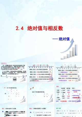 6  《绝对值》教学课件-苏科版数学七年级上.ppt