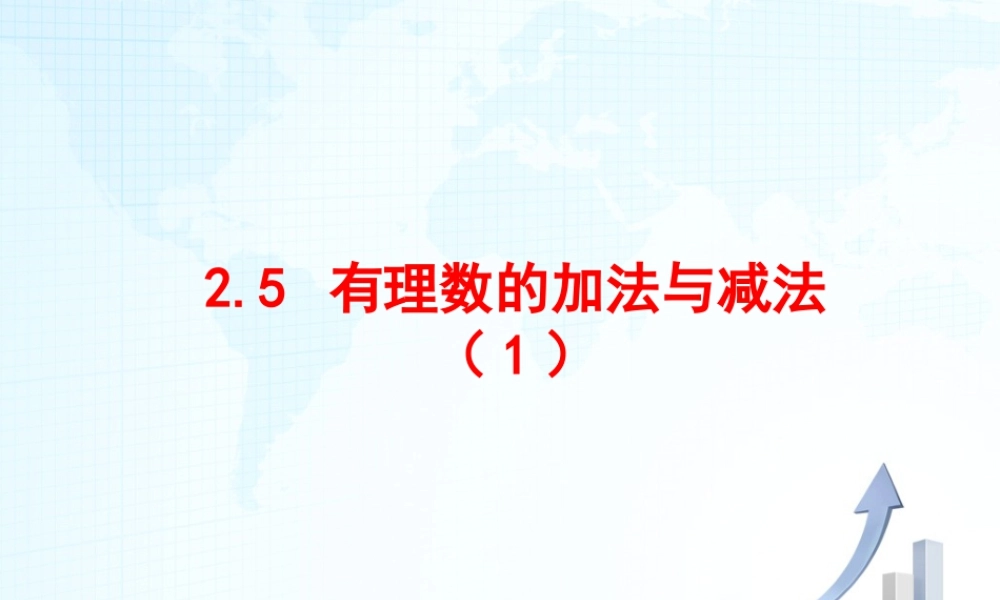 7  《有理数的加法（1）》教学课件-苏科版数学七年级上.ppt