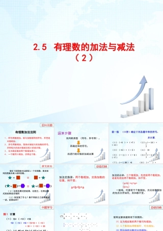 7  《有理数的加法（2）》教学课件-苏科版数学七年级上.ppt