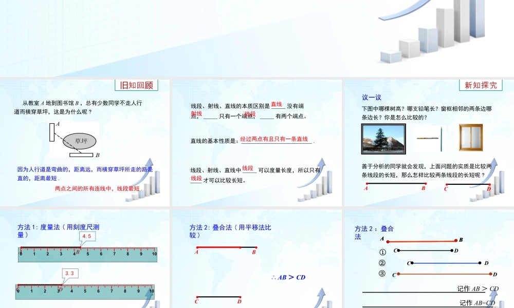 24 《线段、射线、直线（2）》教学课件-苏科版数学七年级上.ppt