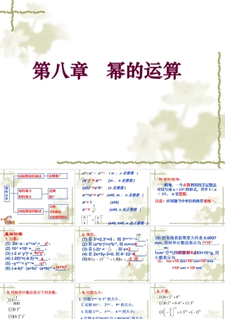 《幂的运算》复习课件1-苏科版数学七年级下册.ppt
