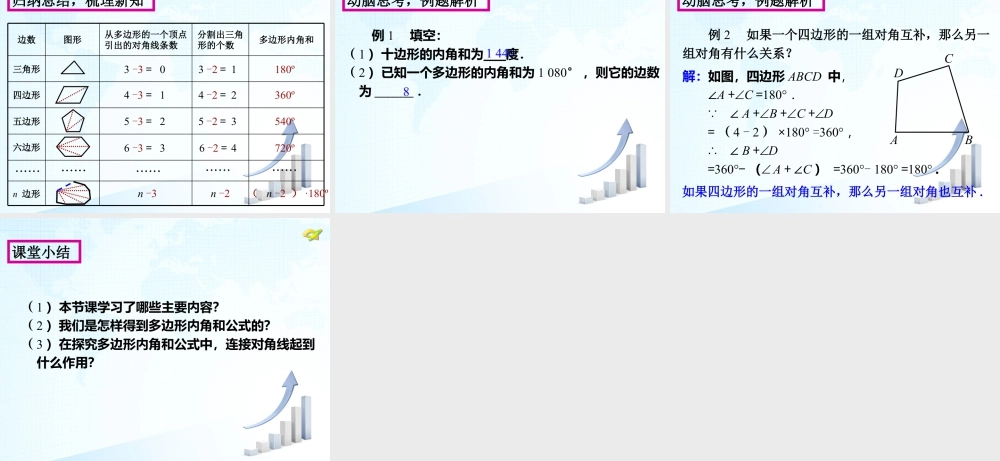 5  《多边形的内角和》教学课件-苏科版数学七年级下册.ppt