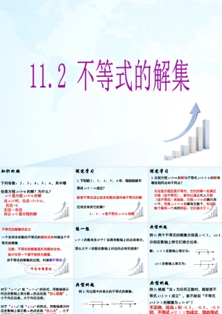 20 《不等式的解集》教学课件2-苏科版数学七年级下册.ppt