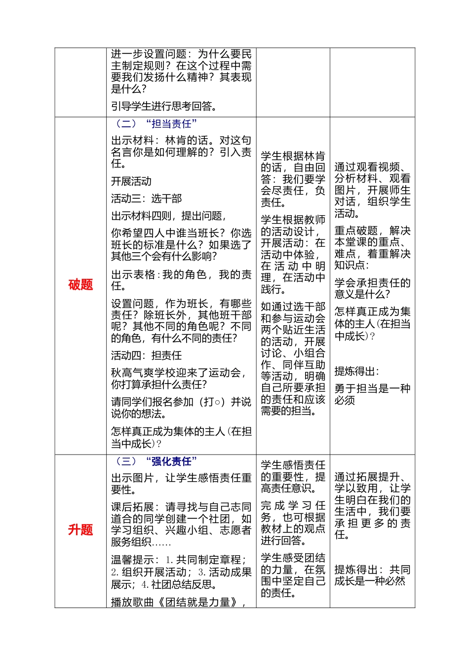 部编版初中道德与法治七年级下册 3-8-2 我与集体共成长 教案.docx_第2页