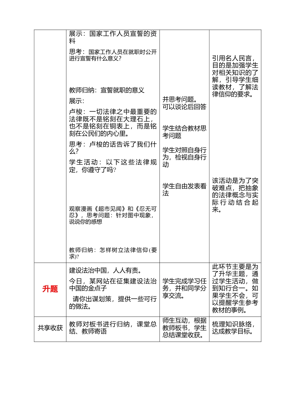 部编版初中道德与法治七年级下册 4-10-2我们与法律同行（教案）.docx_第3页