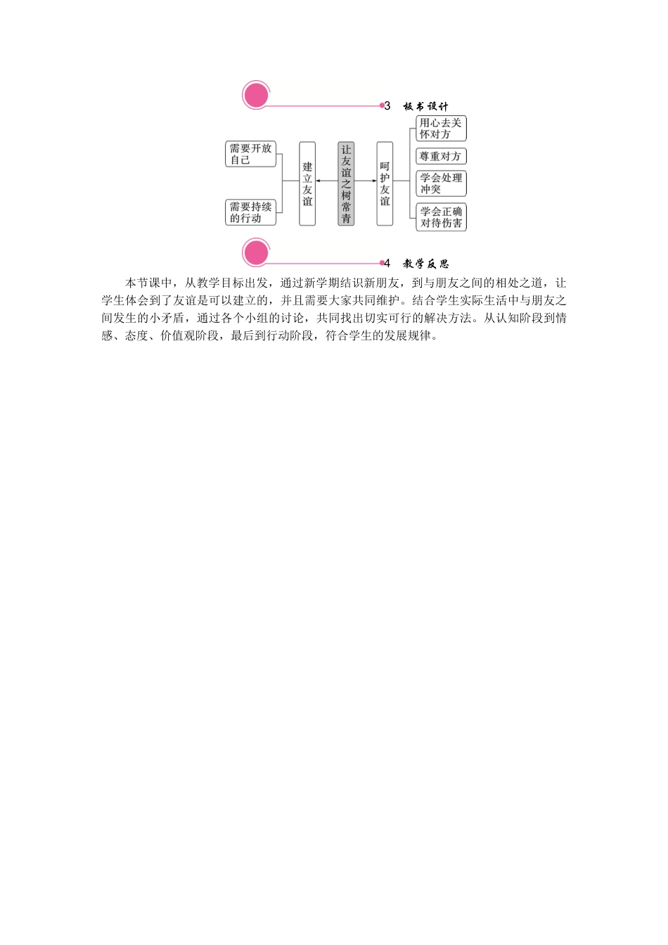 初中道德与法治七年级上册 5.1 让友谊之树常青.docx_第3页