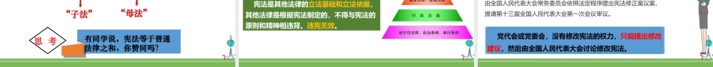 八年级下册道德与法治课件-2.1坚持依宪治国.ppt