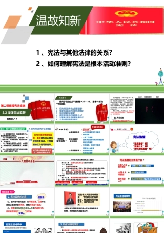 八年级下册道德与法治课件-2.2加强宪法监督.ppt