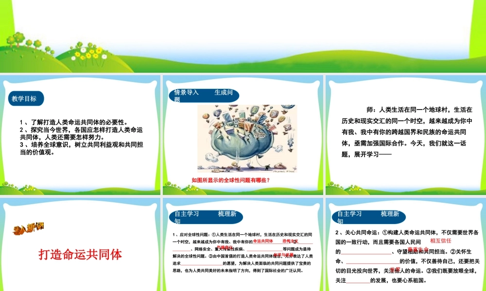 初中道法九年级下课件-第1单元第二课第2课时  谋求互利共赢.ppt