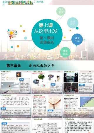 初中道法九年级下课件-第1课时 回望成长.pptx
