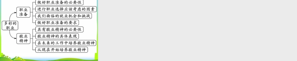 初中道法九年级下课件-第2课时 多彩的职业.ppt