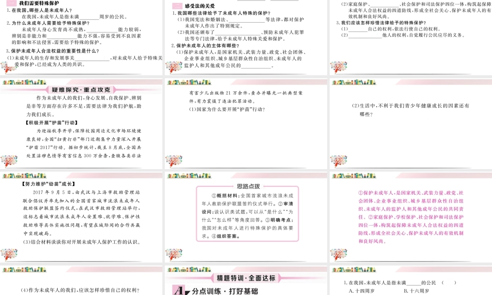 初中道法七年级下册课件-第1课时 法律为我们护航.ppt