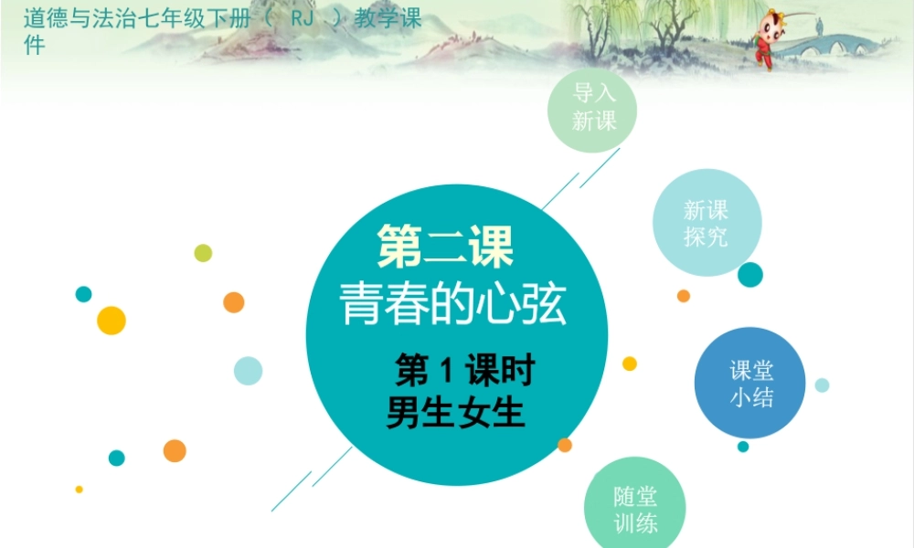 初中道法七年级下册课件-第1课时 男生女生 (2).pptx