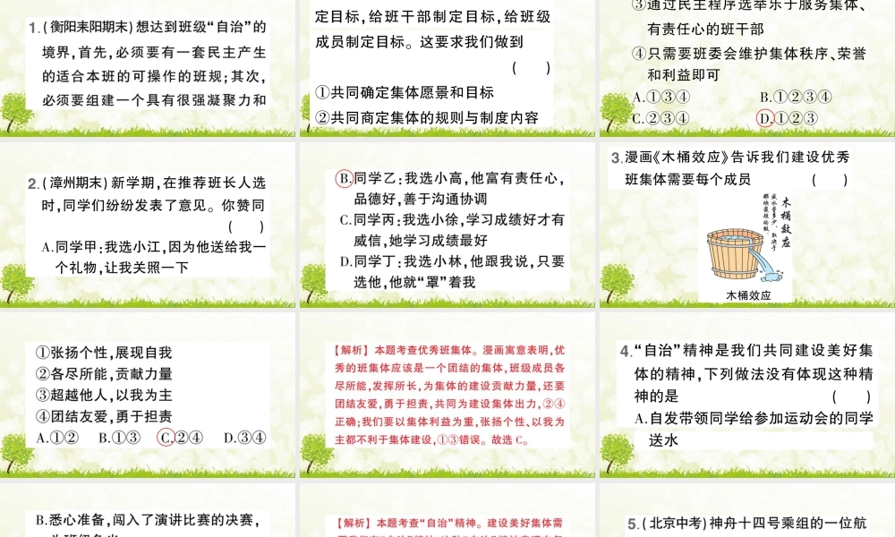 初中道法七年级下册课件-第2课时 我与集体共成长.pptx