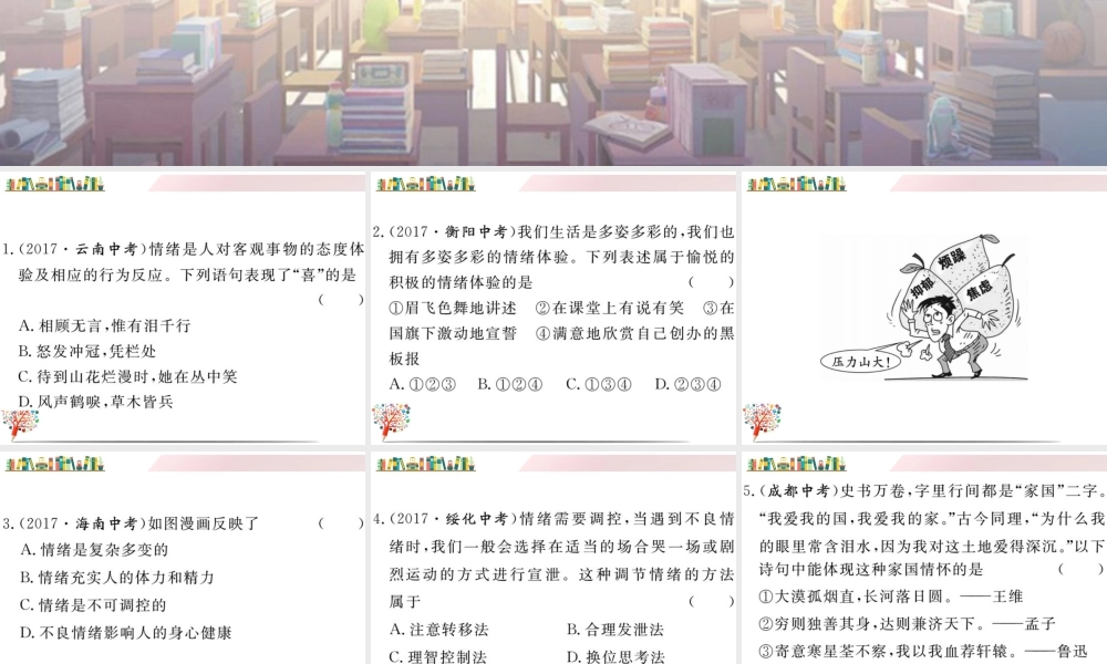初中道法七年级下册课件-第二单元小结.ppt