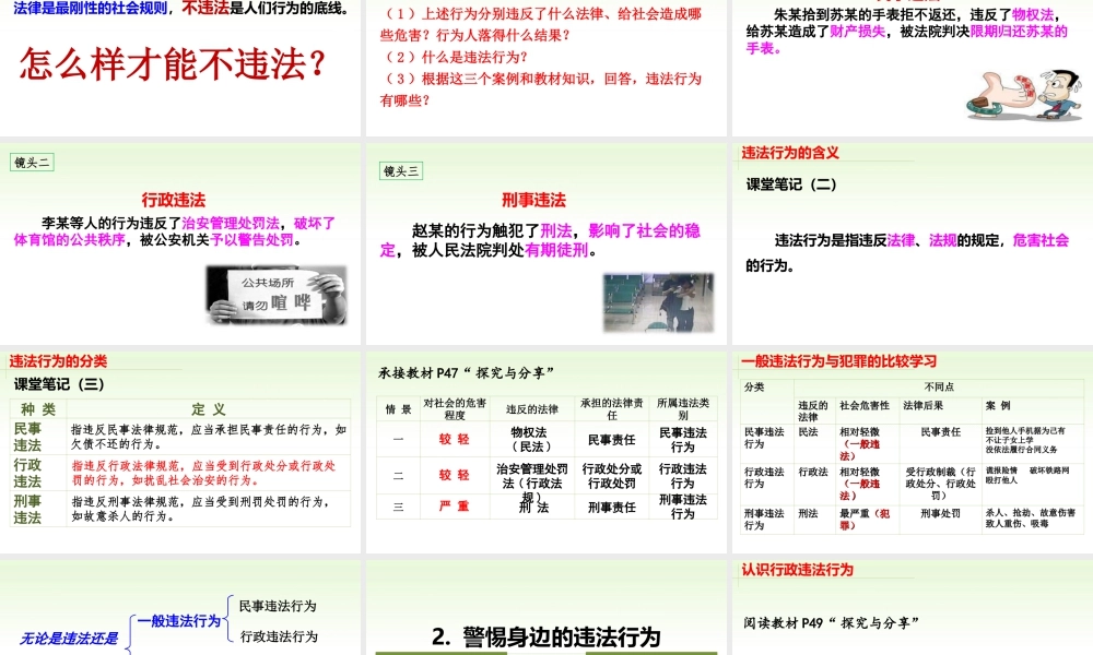 道德与法治八上课件-5.1 法不可违.ppt