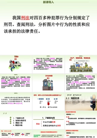 道德与法治八上课件-5.2 预防犯罪.ppt