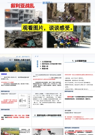 道德与法治八上课件-8.1 国家好 大家才会好.ppt