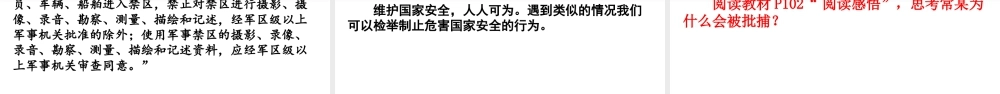 道德与法治八上课件-9.2 维护国家安全观.ppt