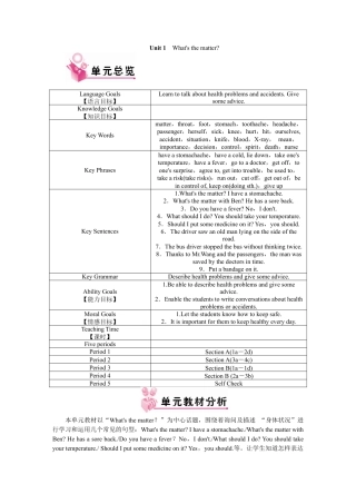 人教版英语8下全册教案.DOC
