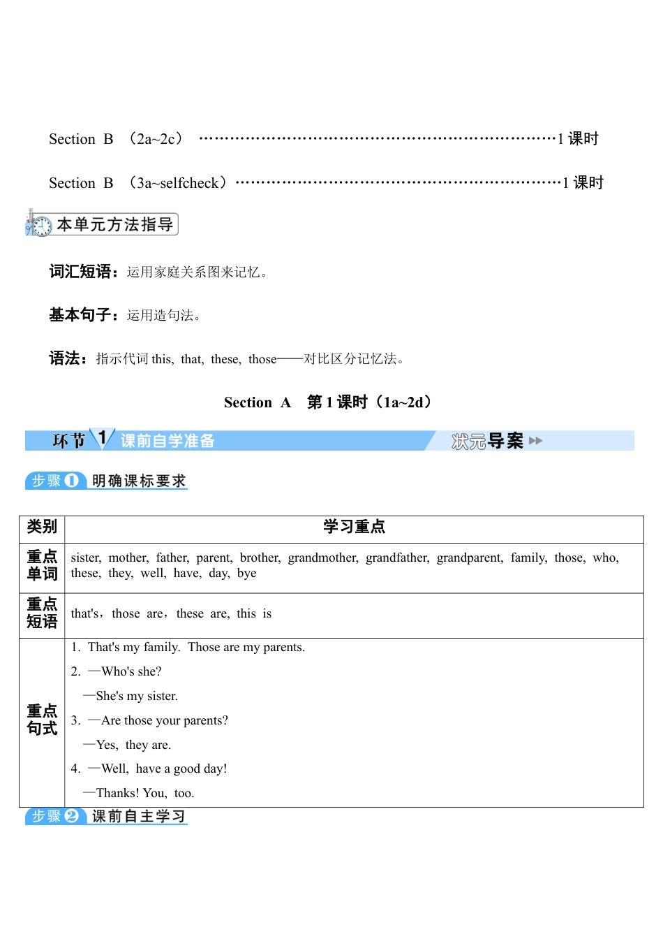 人教英语七年级上Unit 2 第1课时.doc_第3页