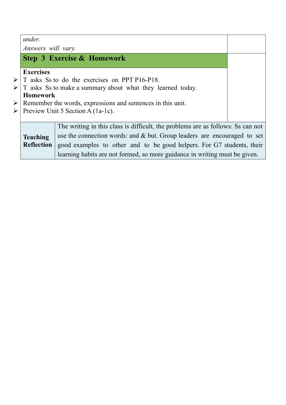 人教英语七年级上Unit 4 Section B (3a-Self Check).docx_第3页