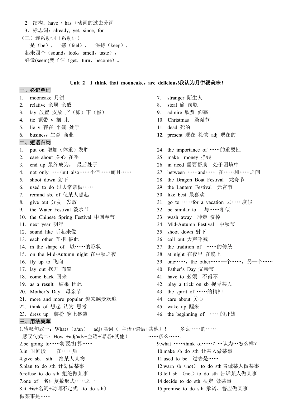 新人教版9年级英语1-7单元知识点总结.doc.docx_第2页